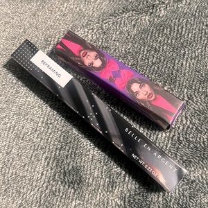 NIB Belle En Argent clear brow gel and Qveen Bow Down transparent brow glue